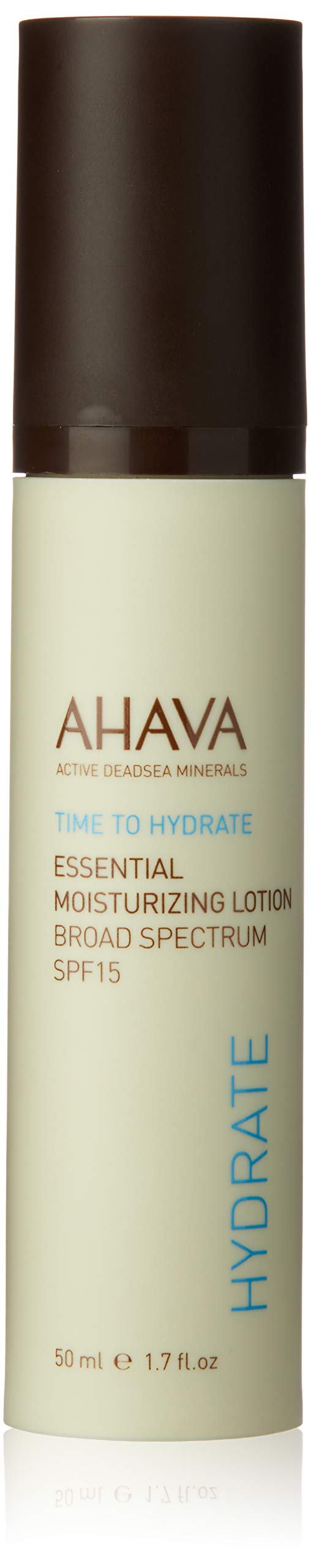 [Australia] - AHAVA SPF 15 Essential Moisturizing Lotion 50 ml Natural Dead Sea Facial Moisturising Treatment for Women and Men - UV Protection ‚Äì Day Cream for All Skin Types 