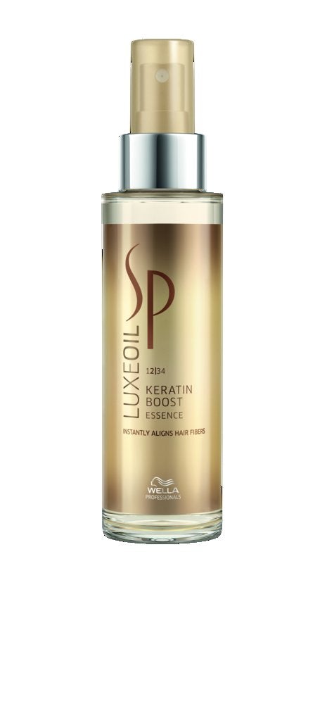 [Australia] - Wella SP System Professional Luxeoil Keratin Boost Essence Hair aroil Pack of 1 (1 x 100 ml) 