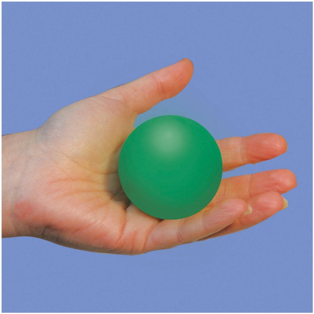 [Australia] - Aidapt Hand Squeeze Ball (Stress Ball), Hand Grip Strengthener balls Finger Therapy Squeeze Training Adults and Children Physical Therapy and Rehab Relaxation, Stress relief Squeezing Green 