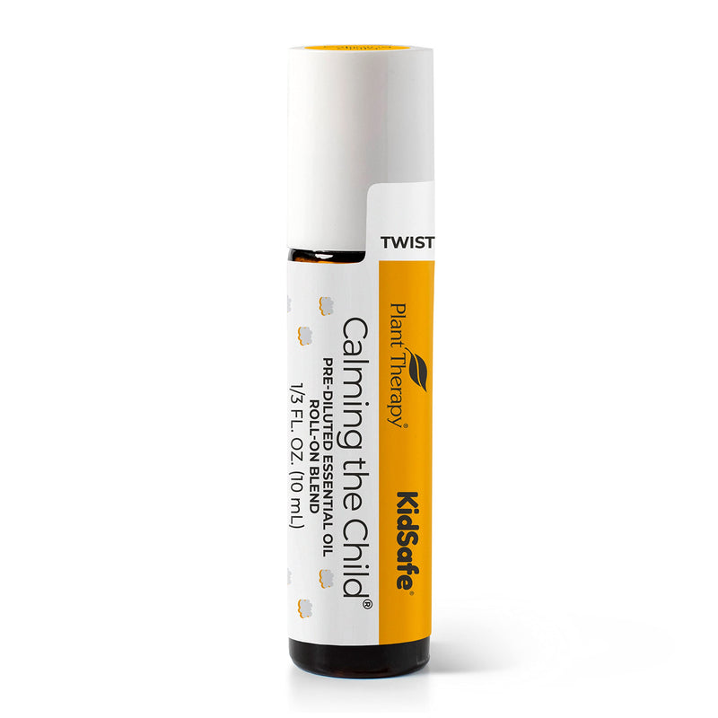 [Australia] - Plant Therapy Kidsafe Calming The Child Synergy Pre-Diluted Roll-On 10mL (1/3 oz) 100% Pure, Therapeutic Grade 