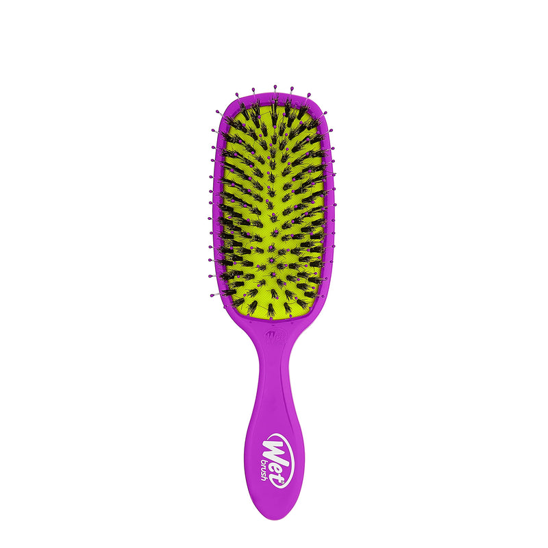 [Australia] - WetBrush Shine Enhancer Hairbrush Natural Boar Bristles Eco Friendly Purple 