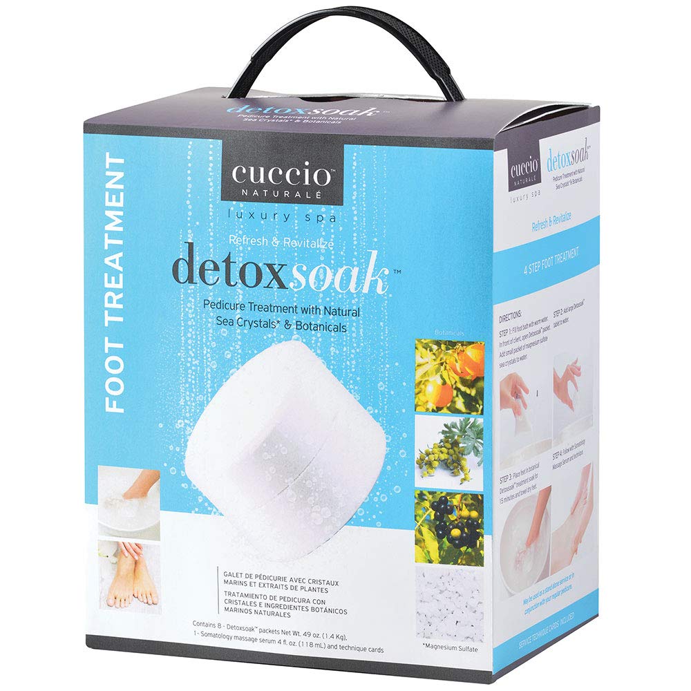 [Australia] - Detox Soak Kit (8 packs, 1 massage serum 4oz, cards) 