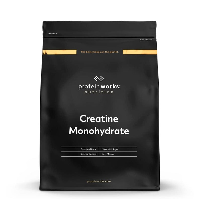 [Australia] - Protein Works - Creatine Monohydrate Powder | 100% Pure & Fine | Premium Grade Supplement For Lean Muscle Growth | Vegan | Unflavoured | 250 g 