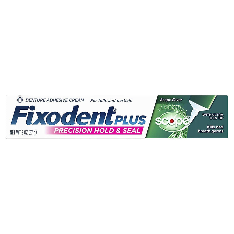[Australia] - Fixodent Denture Adhesive Cream Plus Scope Adhesive With Control Tip 57g 
