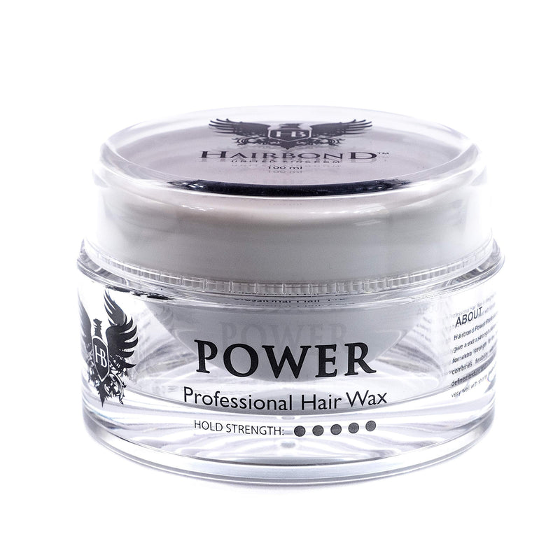 [Australia] - Hairbond United Kingdom Power Professional Hair Wax 100ml 100 ml (Pack of 1) Power Wax 