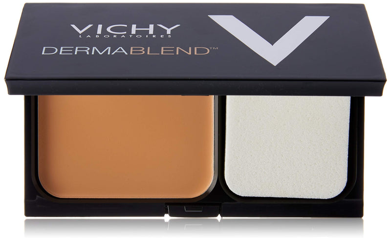 [Australia] - Vichy Dermablend Compact Cream 12H SPF30 Foundation for Women Number 25, Nude 10 ml 