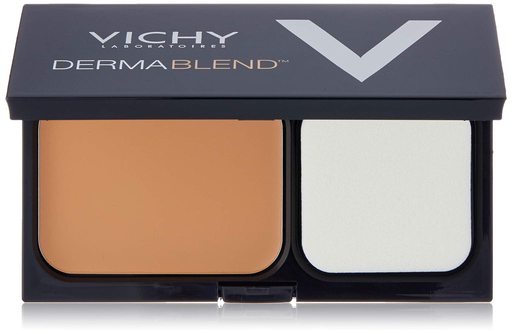[Australia] - Vichy Dermablend Compact Cream 12H SPF30 Foundation for Women Number 45, Gold 10 ml 