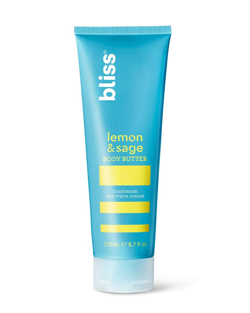 [Australia] - Lemon + Sage by Bliss Maximum Moisture Cream Body Butter 200ml 