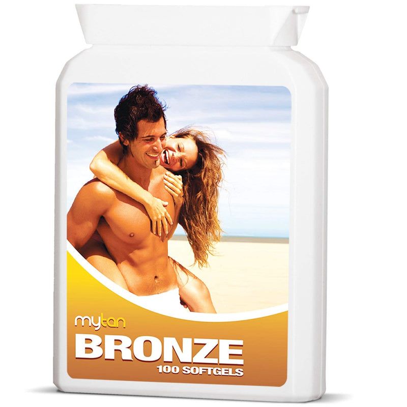 [Australia] - MyTan Bronze Tanning Pills | 100 Softgels | Tanning Tablets with Natural Mixed Carotenoids | Use with Or Without Sun For A Healthy, Safe Tan 