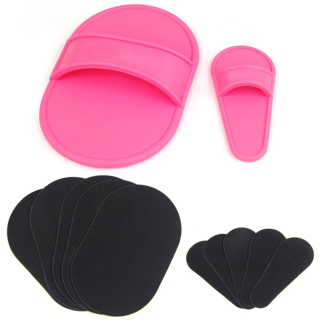 [Australia] - TRIXES Exfoliating Hair Removal Pad Set - for Smooth Skin on Legs Arm Face Top Lip 