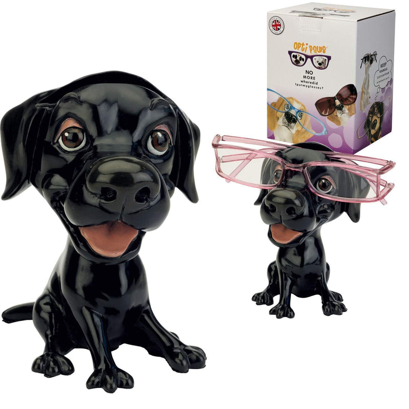 [Australia] - Arora 8013 Black Labrador OptiPaws Spectacle/Glasses Holder Design, Multicolour, One Size 