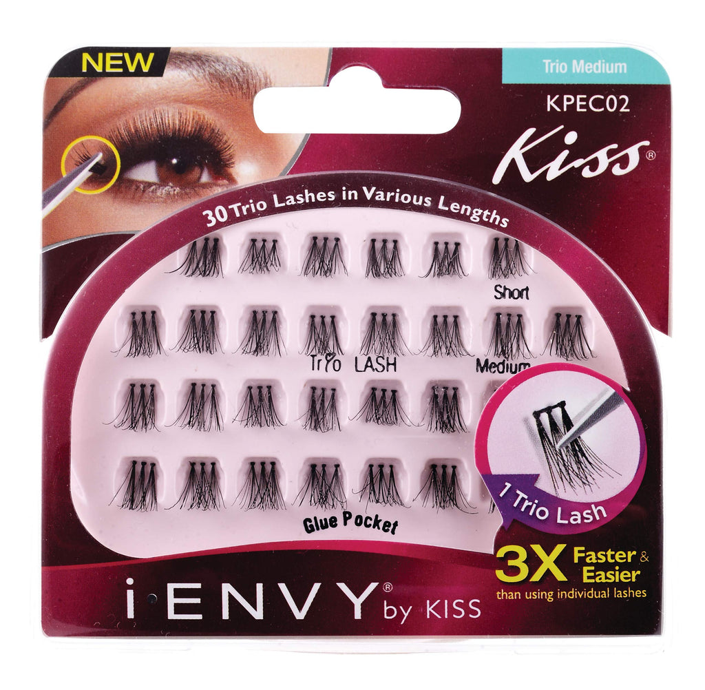 [Australia] - Kiss I Envy Trio Medium 30 Trio Lashes 