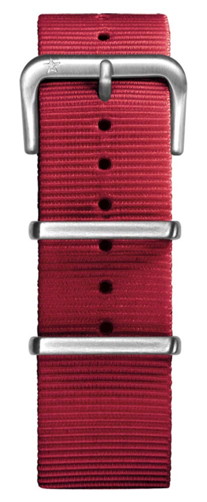 [Australia] - Oxygen Unisex Red Nylon Buckle Pin of 22cm 