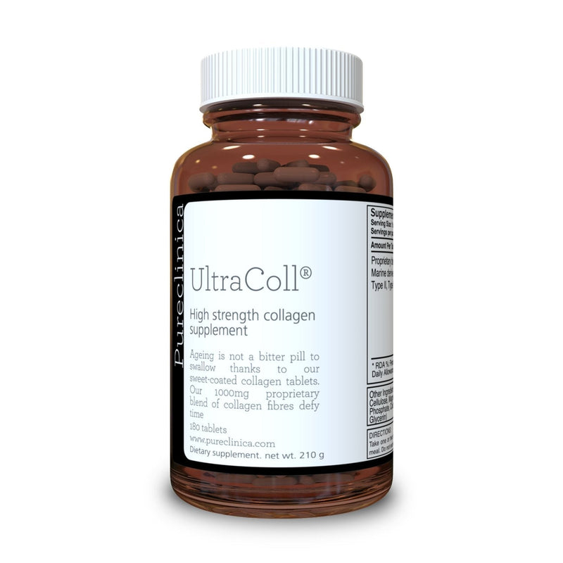[Australia] - UltraColl Marine Collagen 1000mg x 180 tablets (3 months supply). The only patented anti-aging collagen types I, II, III, and VII.. SKU: UC3 