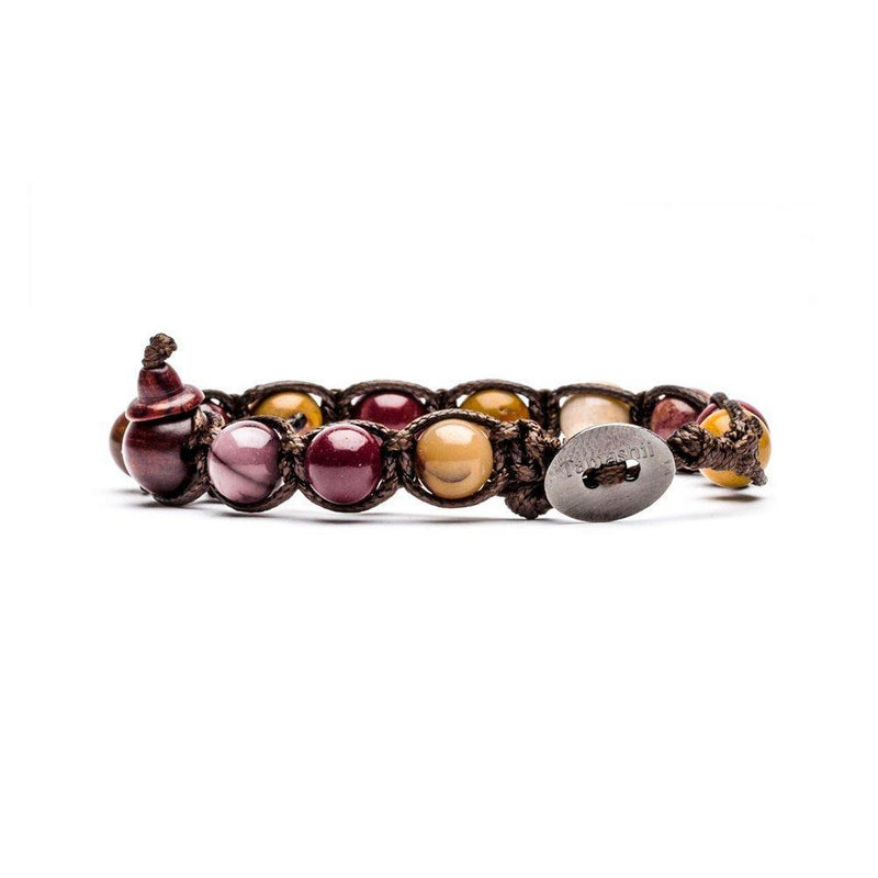 [Australia] - Original bracelet Tibetan Tamashii natural stones Mokaite 