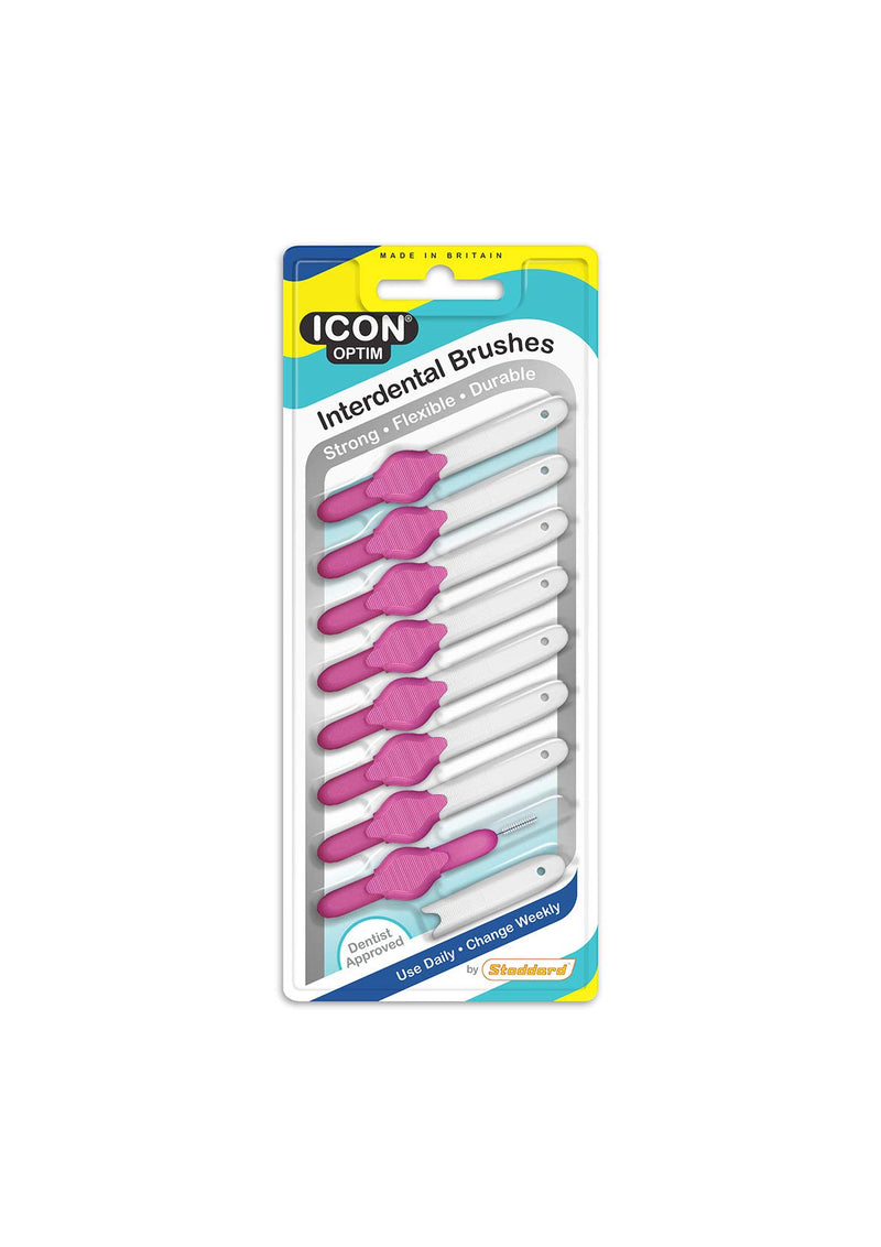[Australia] - Stoddard Icon Interdental Brush - 0.4 Pink - 8 per Pack 
