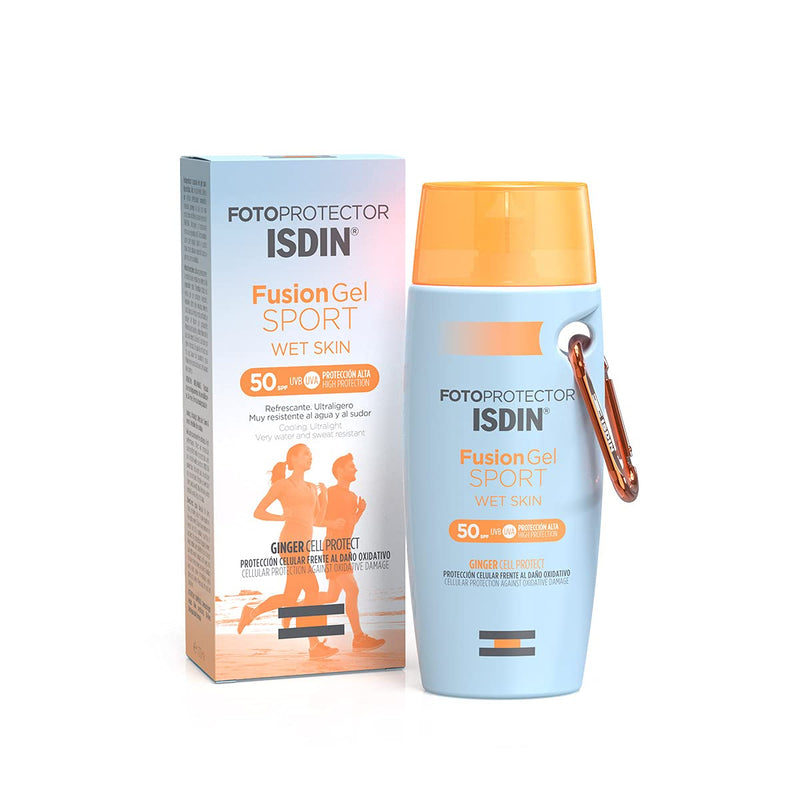 [Australia] - ISDIN Fusion Gel SPORT SPF 50+ 100ml | Body sun gel cream designed for sports use | Ultra-light and cooling 100 ml 