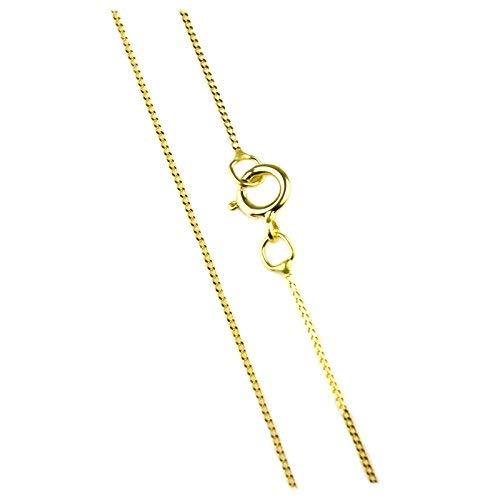 [Australia] - Arranview Jewellery 46cm/18inch Trace Chain Curb Style - 9ct Gold 