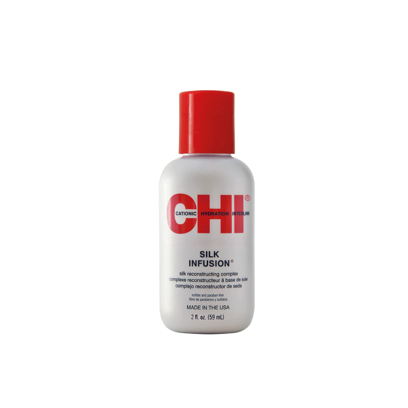 [Australia] - CHI Silk Infusion | Leave-in Serum for Repair Strenghtening Moisturizing Hair | All & Dry Hair | 59 ml 