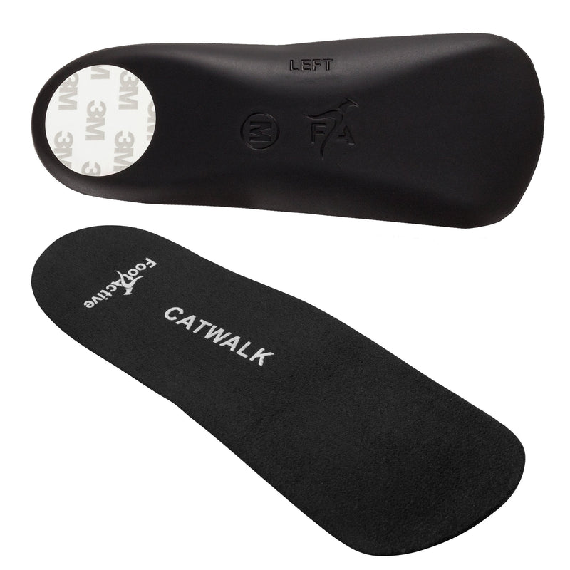 [Australia] - FootActive CATWALK - ¾ Length Premium Fashion Insoles for Ball of Foot Pain Relief with Gentle Arch Support and Metatarsal Raise 7/8.5 UK 