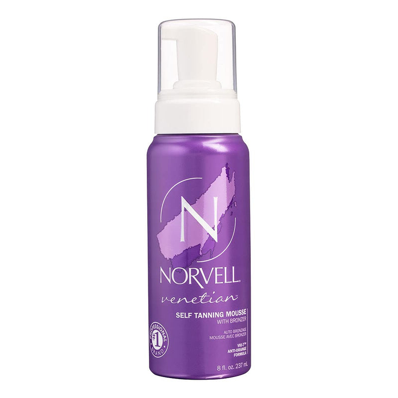 [Australia] - Norvell Venetian Sunless Self-Tanning Mousse with Bronzer - Instant Natural Looking Bronzing Glow, 236ml. 