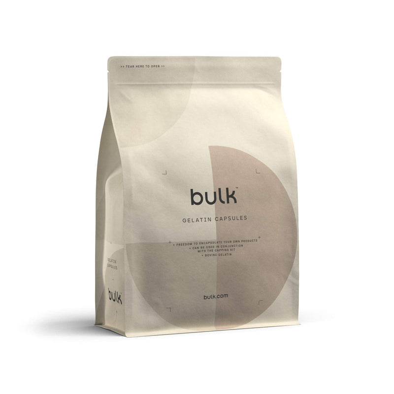 [Australia] - Bulk Gelatin Capsules, Size 0, Pack of 1000, Packaging May Vary 