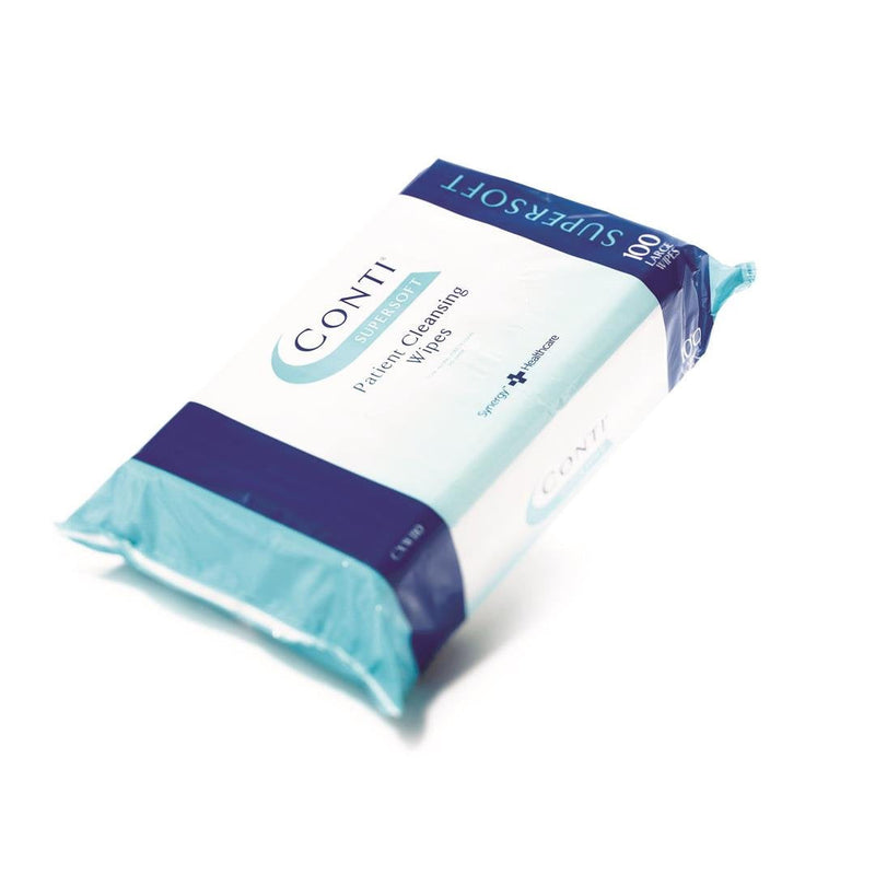 [Australia] - Synergy Conti Supersoft Large Dry Patient Cleansing Wipes (1 Pack of 100) 1 Pack of 100 