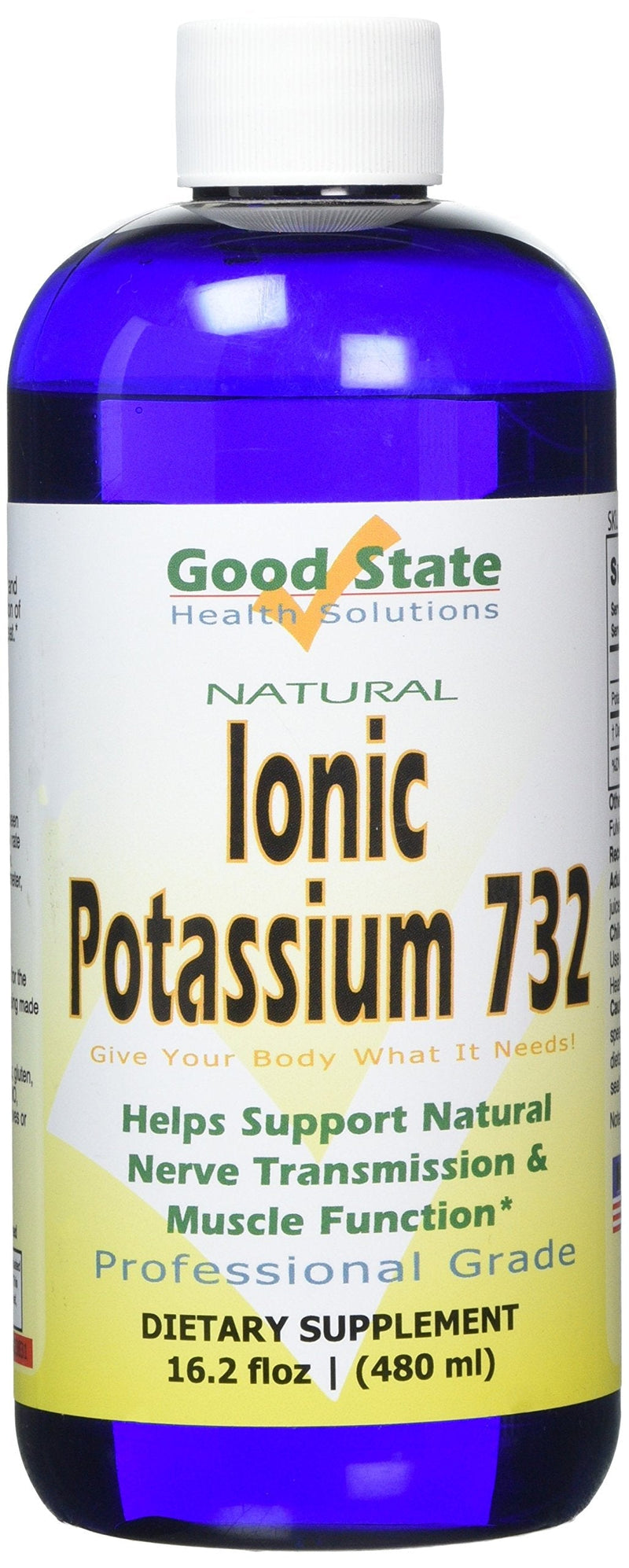 [Australia] - Good State - Liquid Ionic Potassium 732 - (99 mg of Ionic Potassium per Serving) (236 Servings per Bottle) 