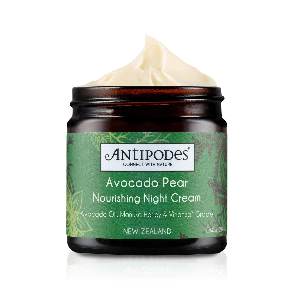 [Australia] - Avocado Pear Nourishing Night Cream ‚Äì Anti Aging Collagen Cream ‚Äì with Avocado Oil & New Zealand Manuka Honey ‚ÄìDry Skin & Mature Skin ‚Äì 60ml 