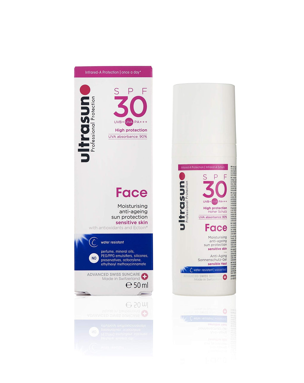 [Australia] - ultrasun Face Anti-Ageing Sun Protection SPF30, 50 ml 