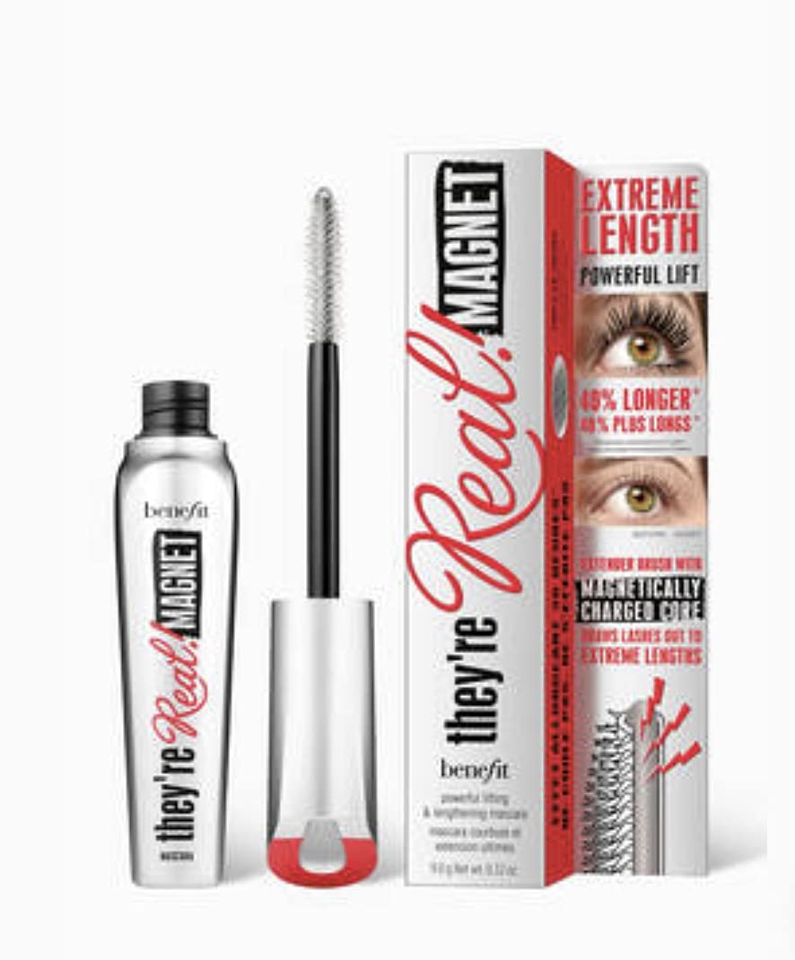 [Australia] - BENEFIT they're real! lengthening mascara 8.5 g Net wt. 0.3 oz. beyond mascara BLACK 