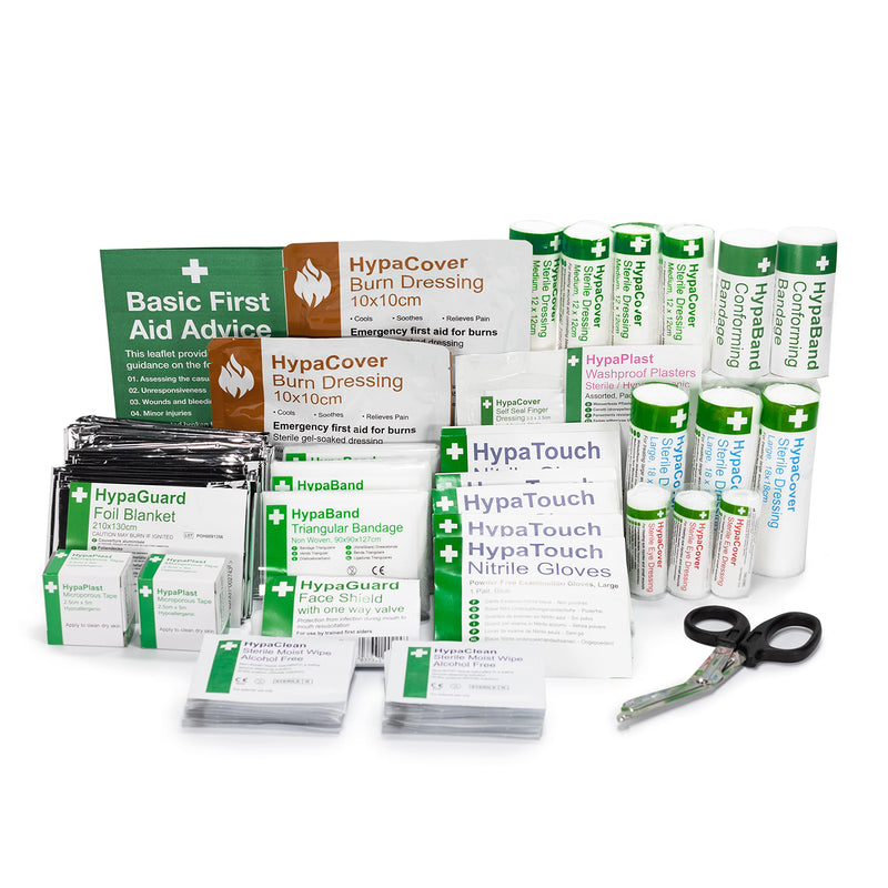 [Australia] - Safety First Aid First Aid Kit Refill Pack British Standard 8599 Compliant, Medium 25-100 Persons British Standard Refill Single 
