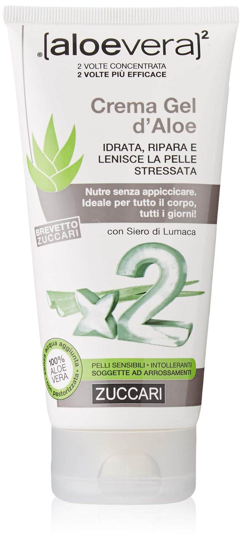 [Australia] - ZUCCARI Aloe Gel Cream - 150ml tube 