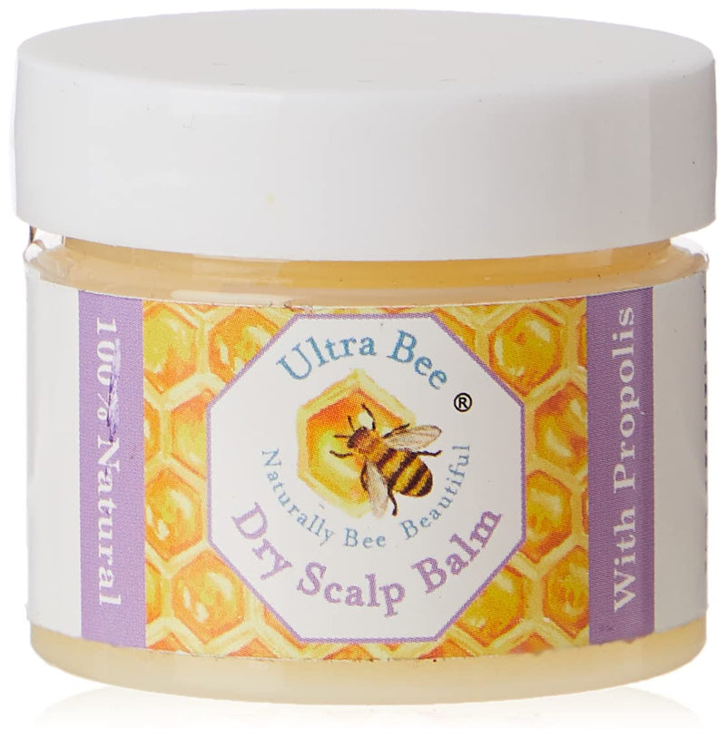 [Australia] - Ultra Bee Naturally Bee Beautiful 100% Natural Dry Flaky Scalp Balm with Honey and Propolis 50ml 