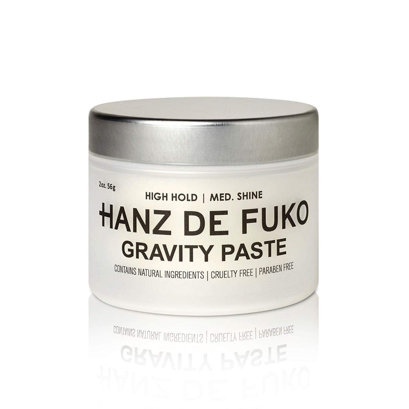 [Australia] - HANZ DE FUKO Gravity Paste | Premium Styling Paste with Effortless High-Hold Low-Gloss Shine Finish | All Hair Types | 56g 