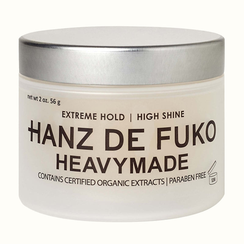[Australia] - HANZ DE FUKO Heavymade Pomade | Premium Water-Based Styling Paste with Humidity-Resistant All-Day Hold | All Hair Types | 56g 