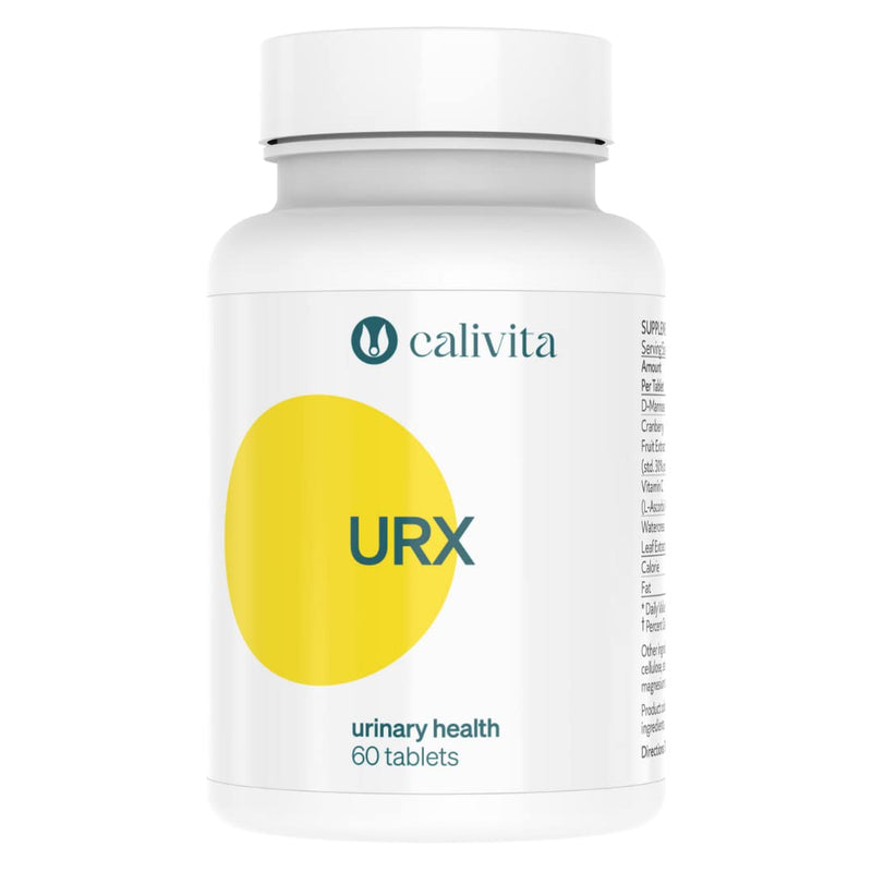 [Australia] - URX - UTI Treatment - D Mannose & Cranberry Cystitis Supplement Tablets - Instant Relief Against Urinary Tract Infections, Bladder Solution for Women and Men - With Vitamin C & Herbs - 60 Tablets By CaliVita 