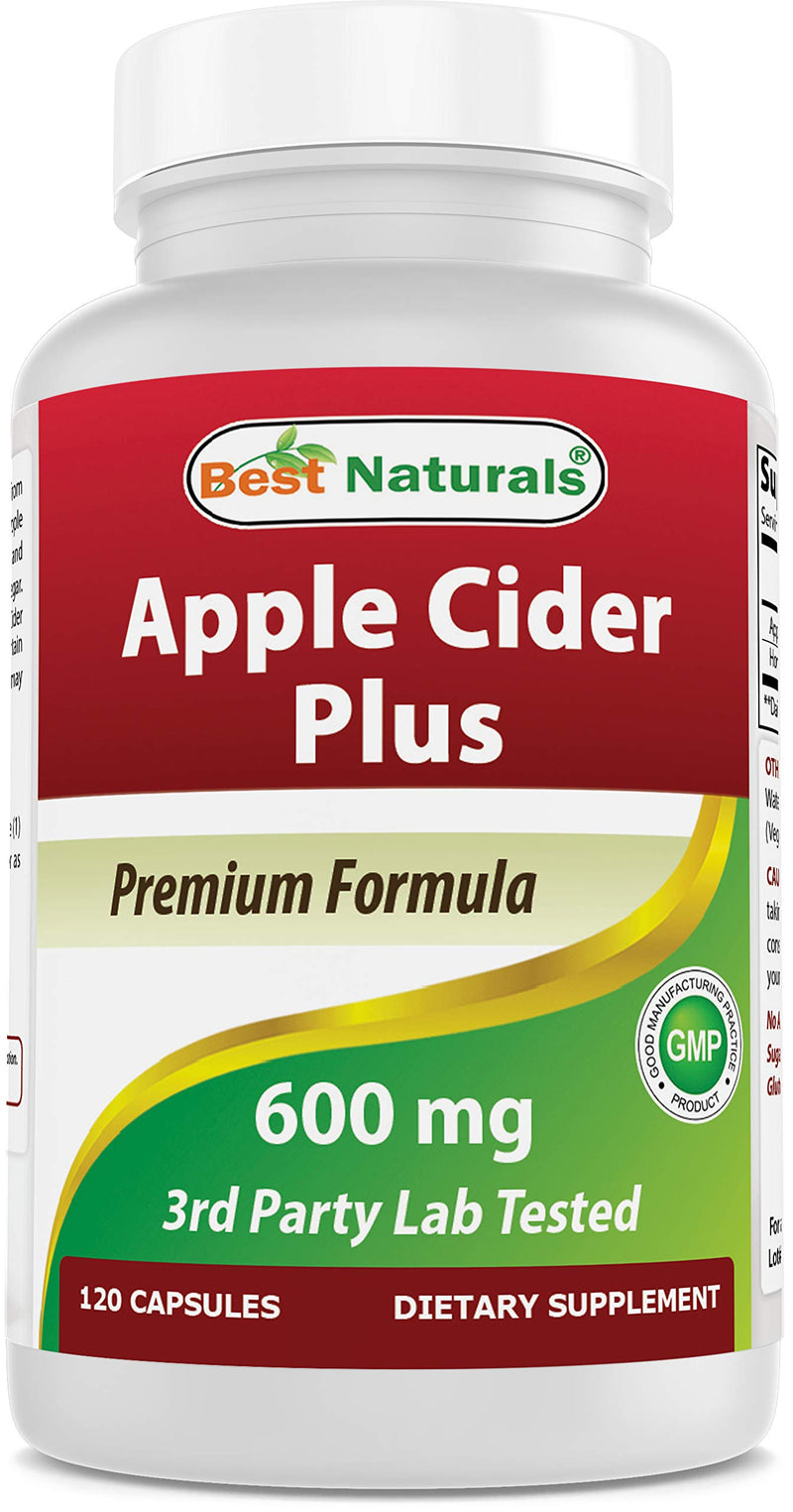 [Australia] - Best Naturals Apple Cider Vinegar Plus 500 Mg 120 Capsules 