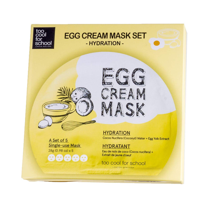 [Australia] - [Too cool for school] Egg Cream Mask (5ea) 