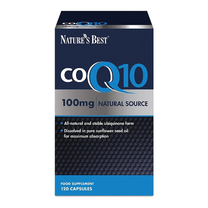 [Australia] - Co Enzyme Q10 [CoQ10] 100mg | 120 Capsules | One-a-Day | 4 Month�s Supply | High Potency | Natural Source | Easy, Fast Absorption | High Strength q10 Supplement | UK Made 
