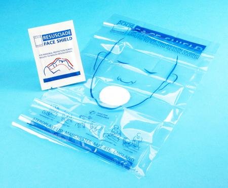 [Australia] - Steroplast Healthcare 9589/100_SML Foiled Packed Resuscitation Face Shield, Pack of 10 
