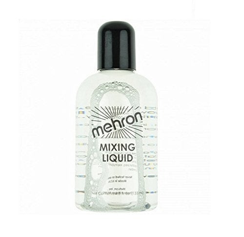 [Australia] - Mehron Theatrical Mixing Liquid (133ml) for use with metalic powder 