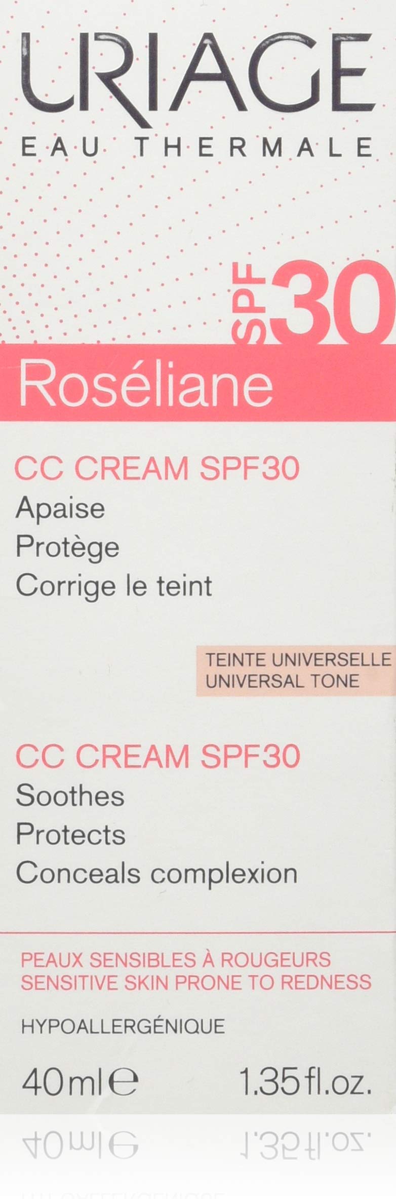 [Australia] - Uriage Roseliane SPF 30 Universal Tone CC Cream, 40 ml 