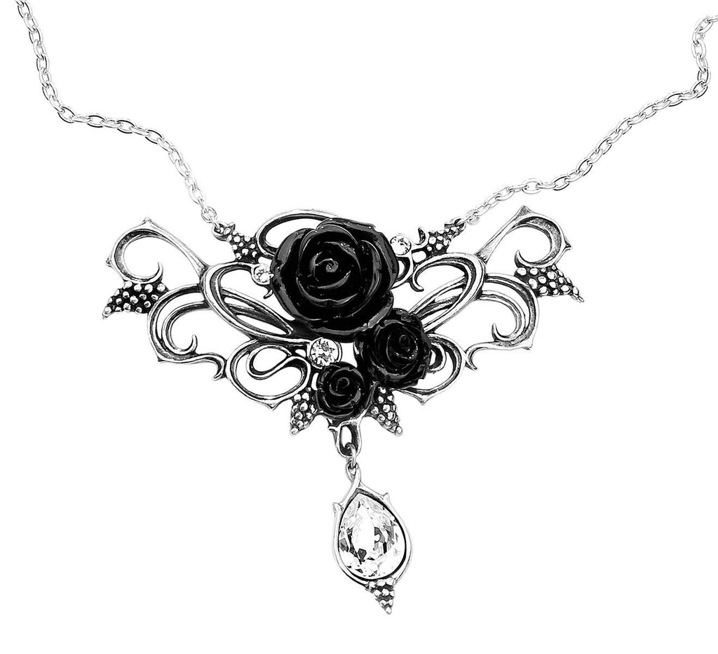 [Australia] - Alchemy Gothic - Bacchanal Rose - Pewter Necklace P700 I 