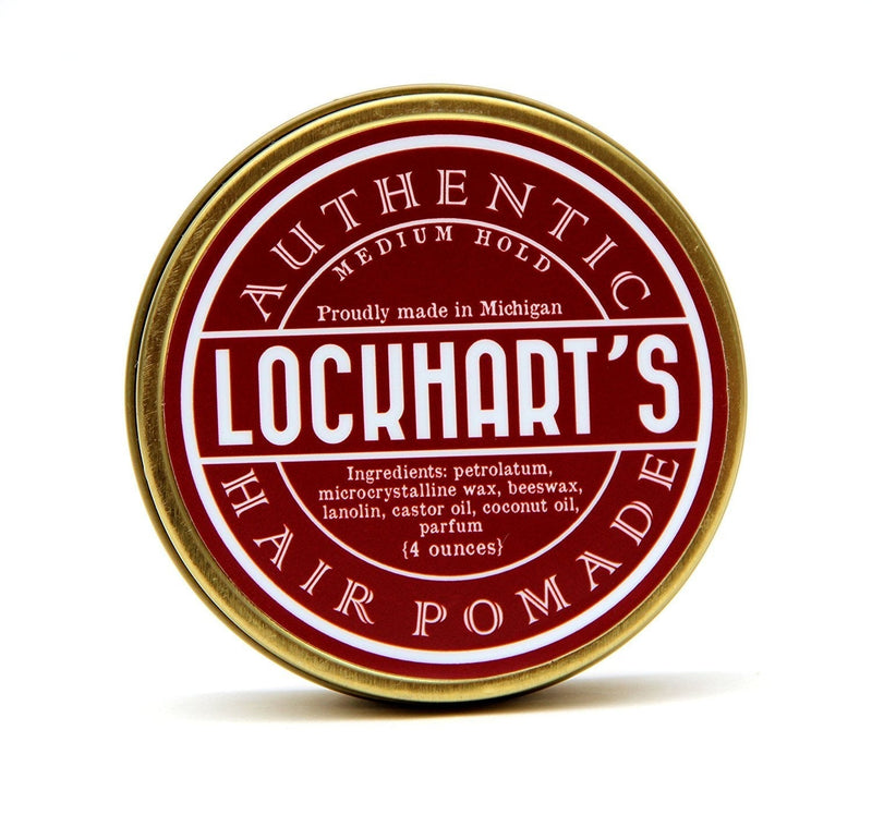 [Australia] - Lockhart's Medium Hold Authentic Hair Pomade 4oz 