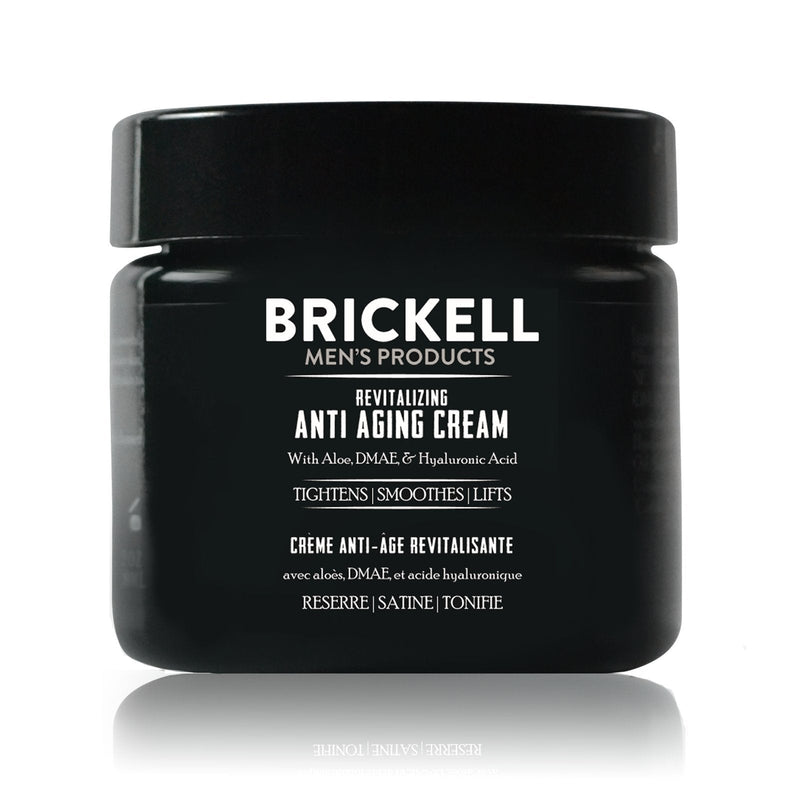[Australia] - Brickell Men's Revitalizing Anti-Aging Cream For Men, Natural and Organic Anti Wrinkle Night Face Cream To Reduce Fine Lines and Wrinkles, 59 mL, Scented 