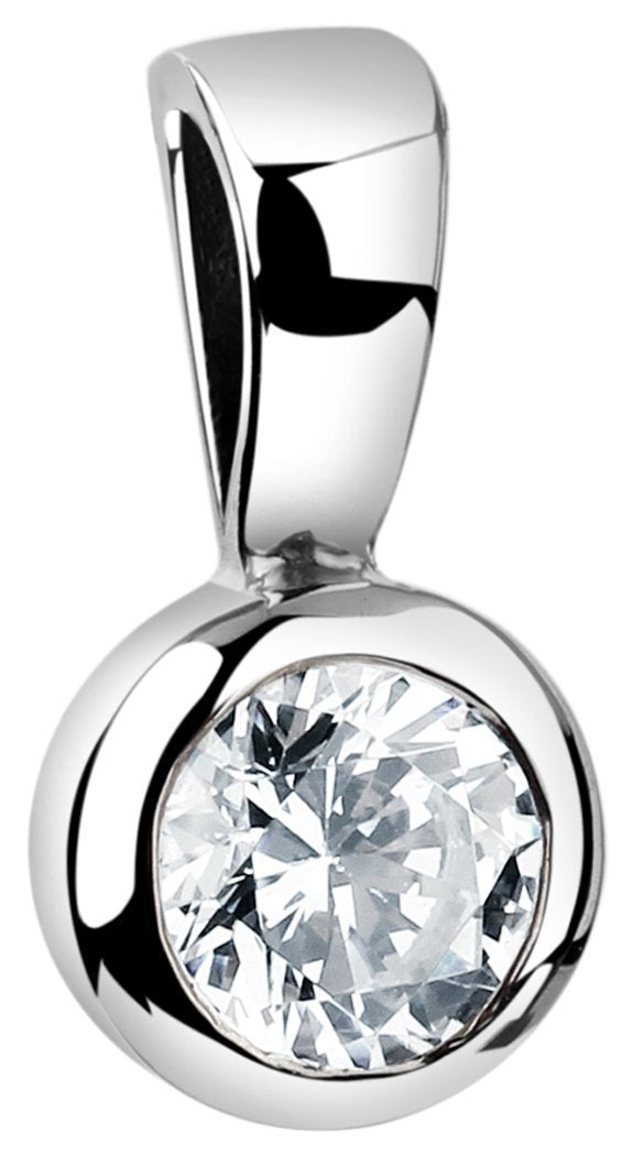 [Australia] - Nenalina 261207-019 Stone Pendant for Women's Necklace with Cubic Zirconia in 925 Sterling Silver 