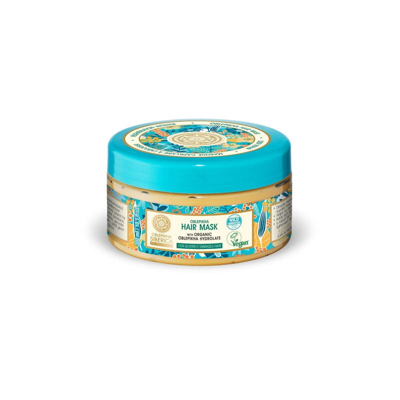 [Australia] - Natura Siberica Professional Oblepikha Deep Repair Hair Mask, Bianco, 300 millilitre 