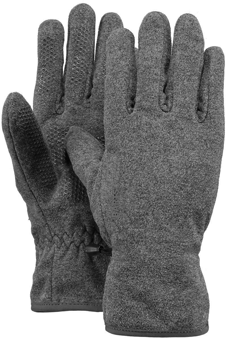 [Australia] - Barts 15-0000000106 Gloves One Size Grey (0002/Heather Grey 002b) 