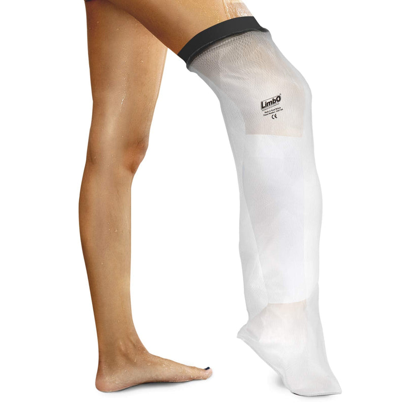 [Australia] - LimbO Waterproof Protectors Cast and Dressing Cover - Adult Half Leg (M76L: 35-40 cm Above Knee Circ. (Over 6'0)) M76L: 35-40 cm Above Knee Circ. (Over 6'0) 